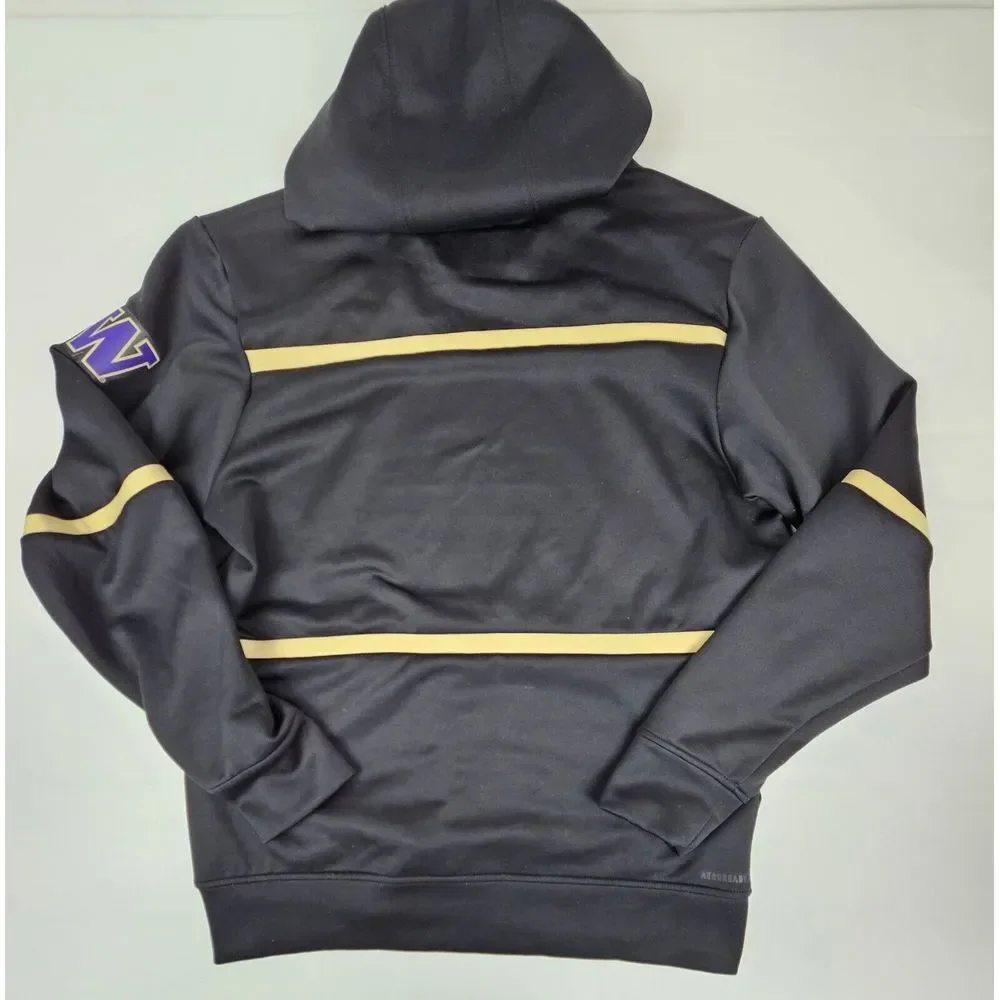 Adidas Washington Huskies Hoodie Mens Large. Under The Lights‎ Black Areoready